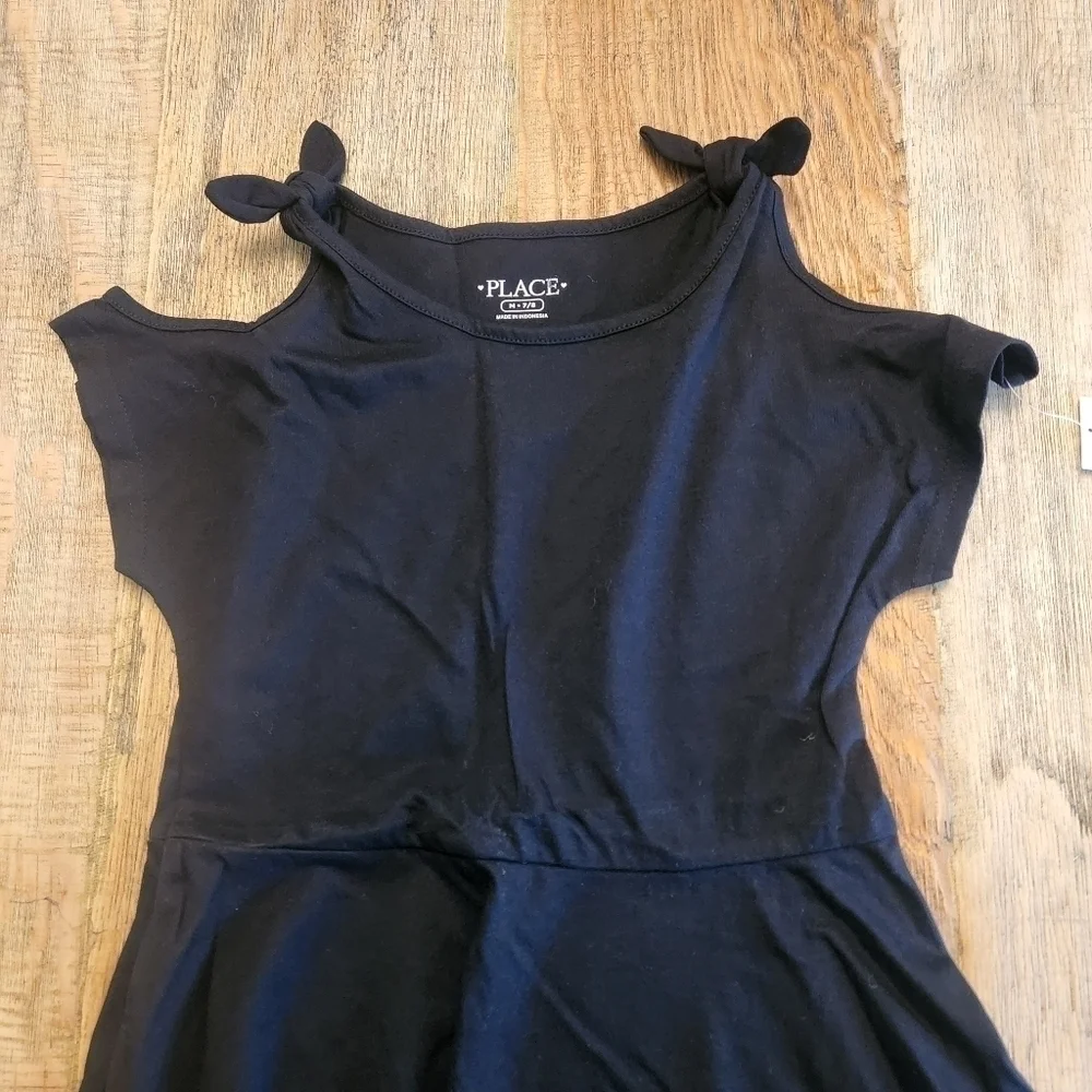 New The Children's Place Black dress